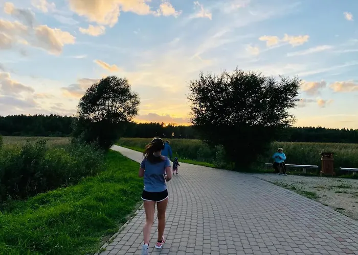 Апартаменты Cozy Family River View Flat Near The Seaside *